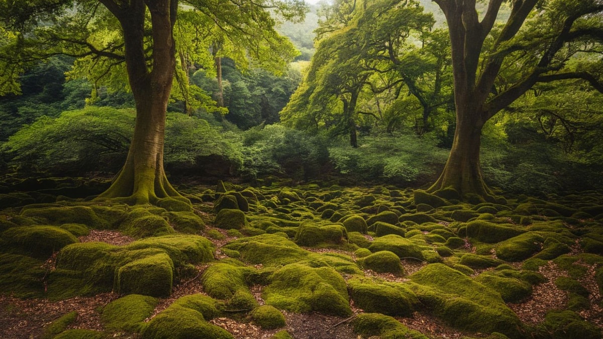 Cette forêt millénaire de 11 000 hectares cache le plus grand nombre de légendes arthuriennes par kilomètre carré en Europe