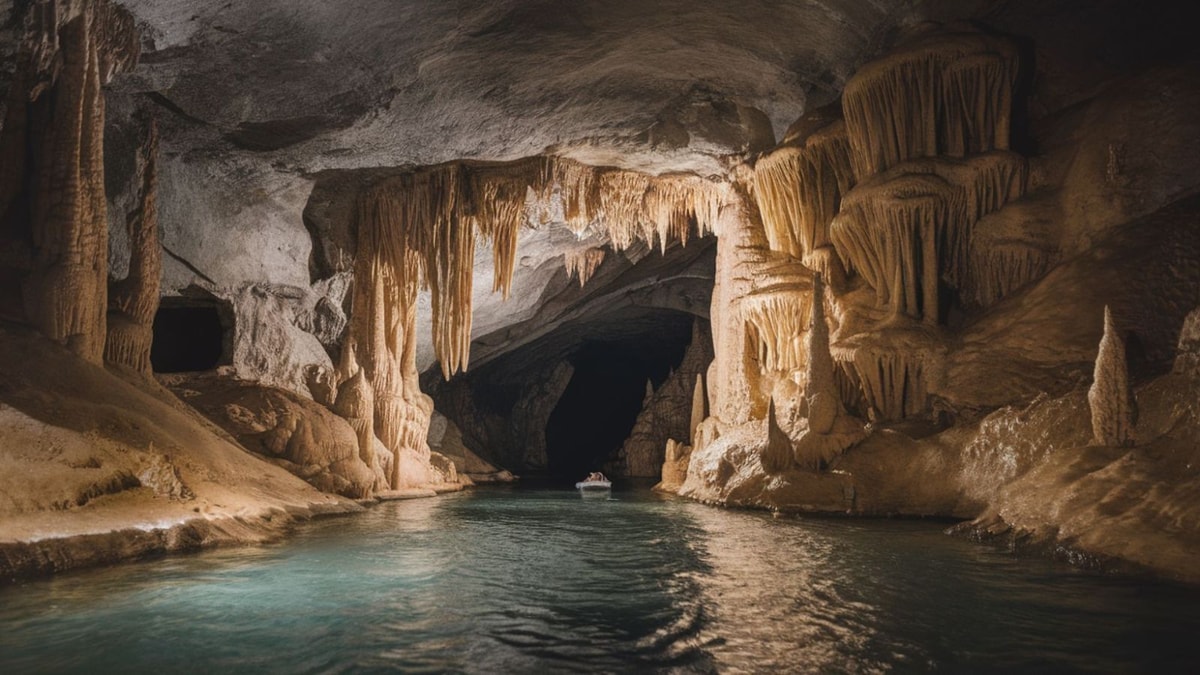 Cette grotte française cache une rivière navigable à 103 mètres sous terre