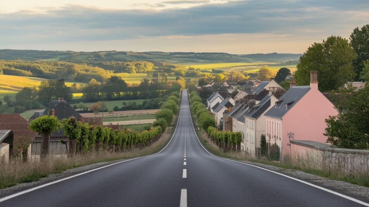 Cette route historique de 314 km traverse 5 départements en suivant les pas d'un empereur déchu