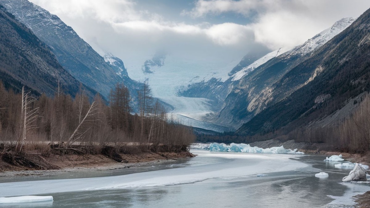 Cette vallée glaciaire où les températures varient de -25°C à +35°C