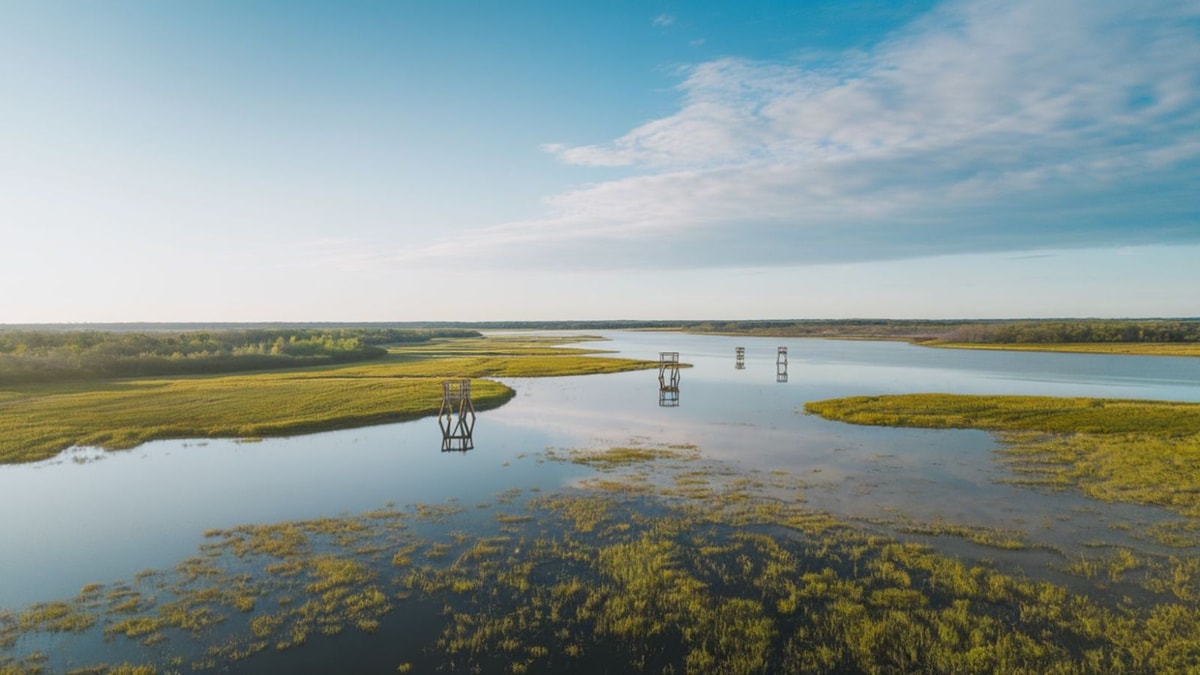 Cette zone humide de 100 000 hectares abrite 75% des espèces d'oiseaux français