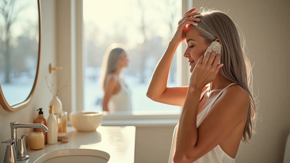 Mes cheveux à 60 ans ont poussé de 5 centimètres en 3 mois (voici ma routine miracle)