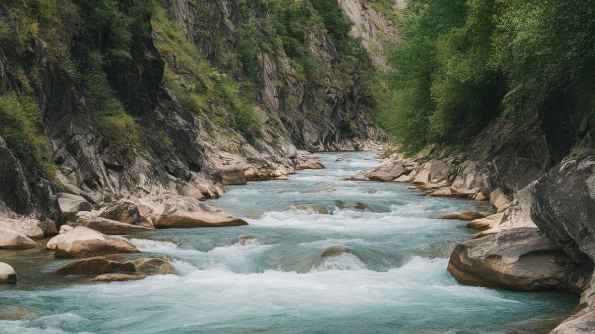 Sur 30 kilomètres, ce canyon abrite le plus grand nombre de rapides en France