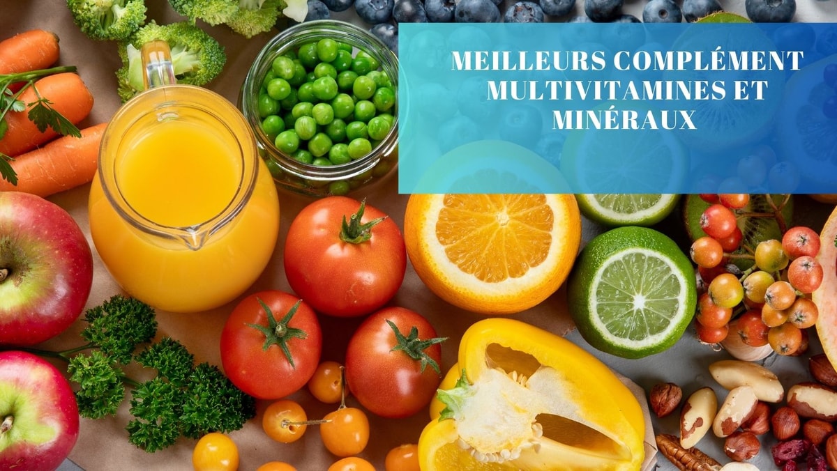 Top 5 des Meilleurs Compléments Multivitamines et Minéraux