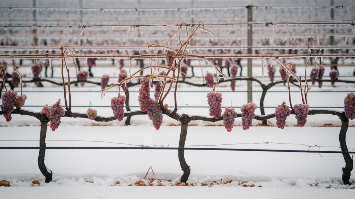 Visitez l'un des 2 seuls domaines de France produisant du vin de glace à -7°C