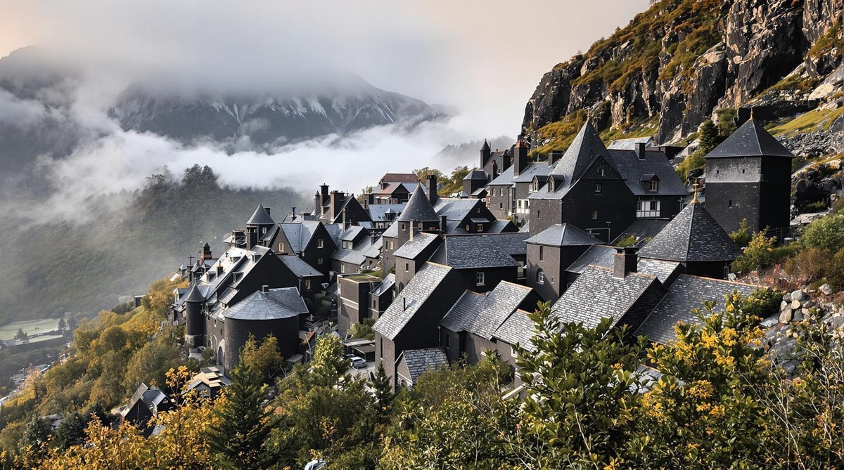 Ce village du Cantal où 316 habitants vivent à 940m d'altitude dans l'architecture basaltique la plus authentique de France

