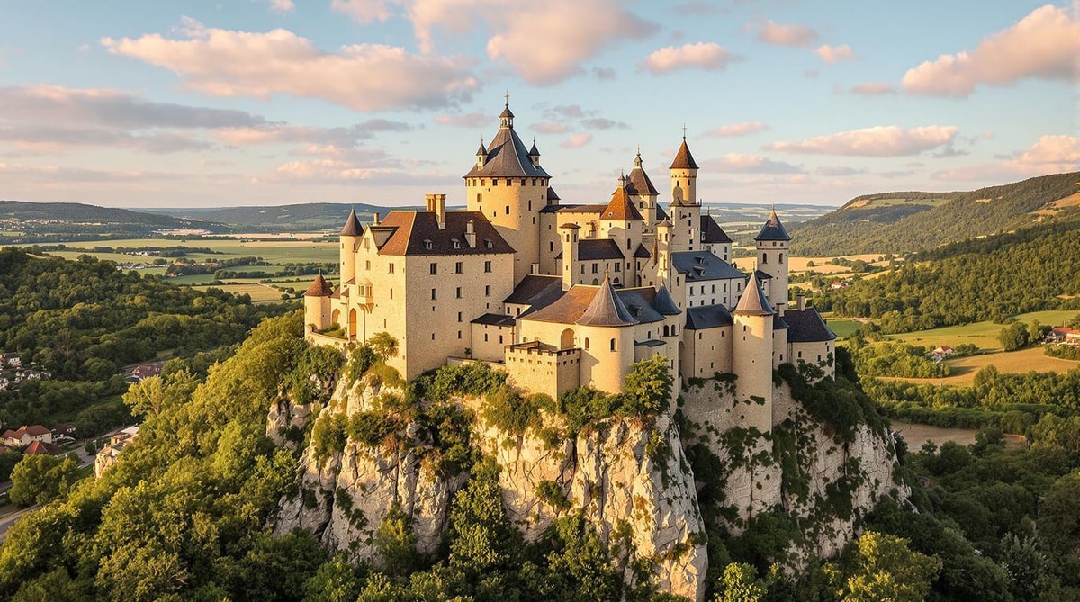 Belcastel détient le record : château restauré 8 ans par Pouillon en Aveyron