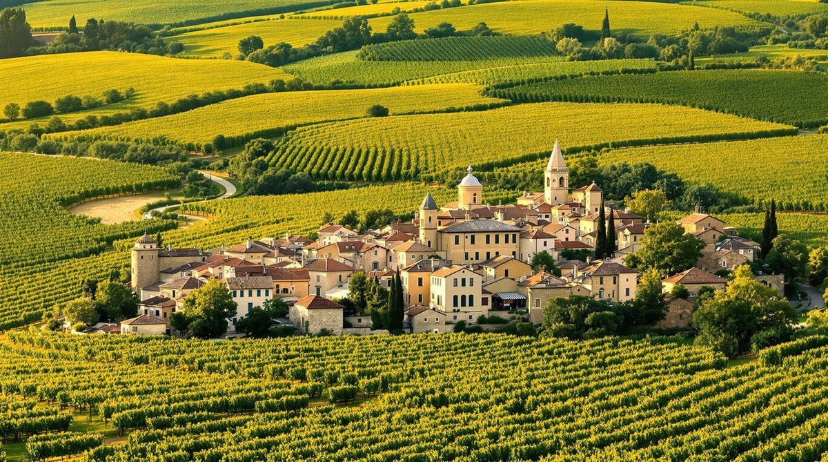 Ce village viticole de la Drôme : 1005 habitants sur 35 km² d'AOP Vinsobres