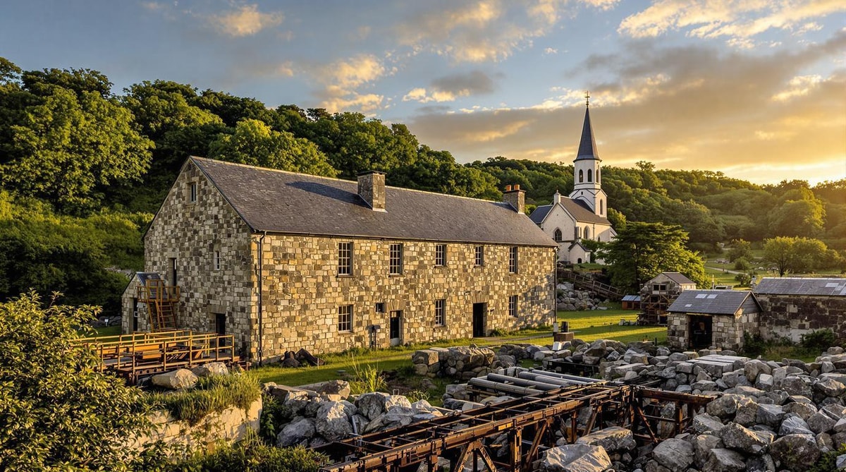 Pont-Péan : 4289 habitants et un site minier de plomb du XIXe en pleine mutation