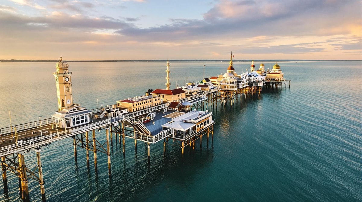 Binz détient le record allemand avec 370 mètres de jetée et 20 villas