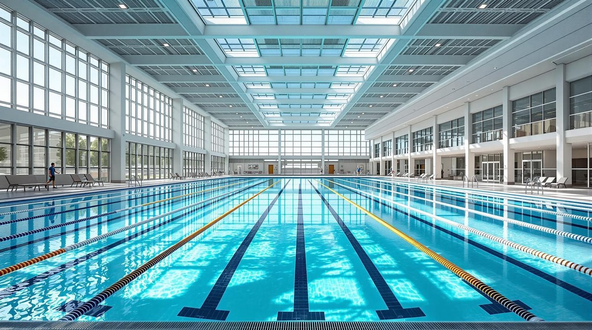 Givors détient le record français avec 2226 m² de piscine climatisée à 3€