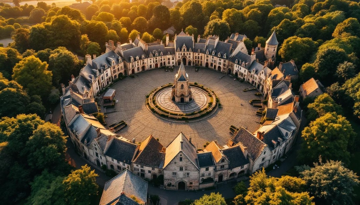 Le seul village du Finistère labellisé Plus Beau Village avec 14 maisons
