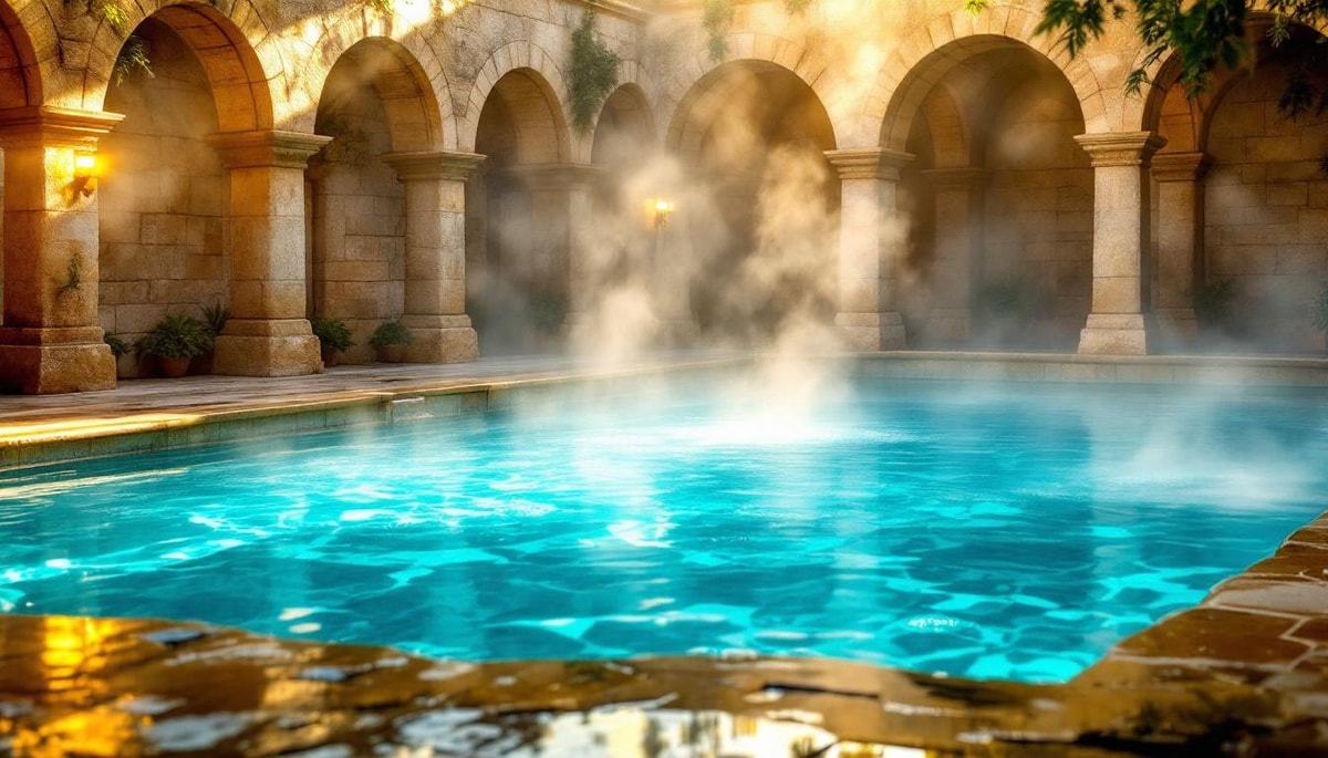 Cette eau thermale du Gers jaillit à 1000 mètres de profondeur à 42°C naturels
