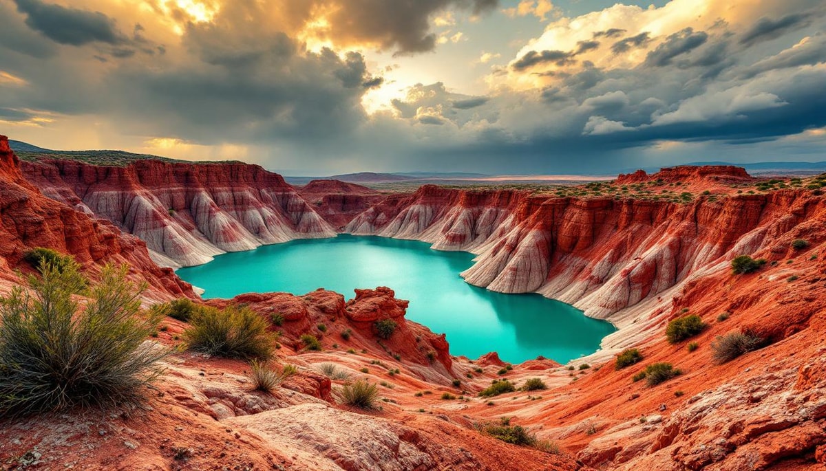 Cette roche rouge de 280 millions d'années transforme l'Hérault en paysage martien
