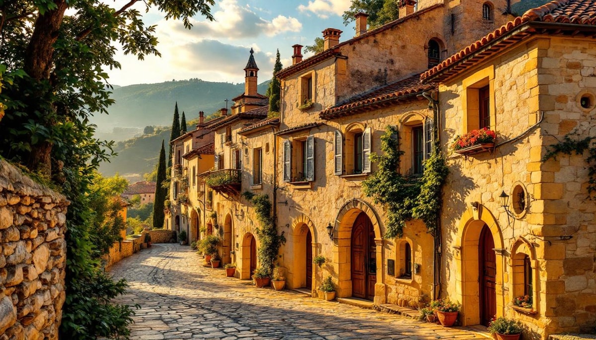 J'ai découvert ce village de la Drôme avec 5 ateliers d'artisans depuis 1998
