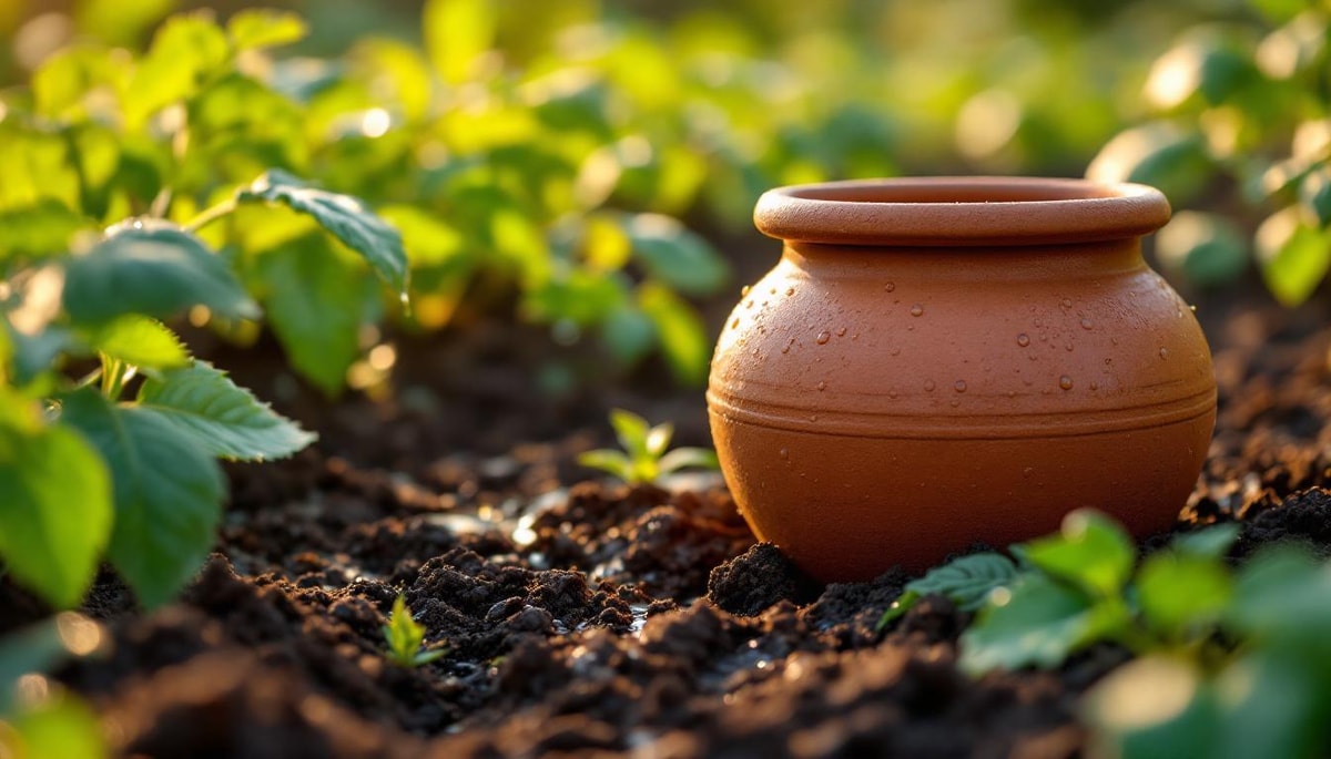 Cette astuce de potier antique hydrate vos plantes 14 jours sans vous
