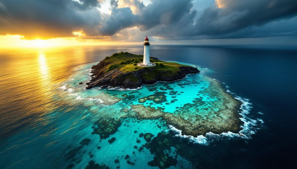 Cette île de 2,53 km² à Maurice menacée par la montée des eaux de 3 mm/an
