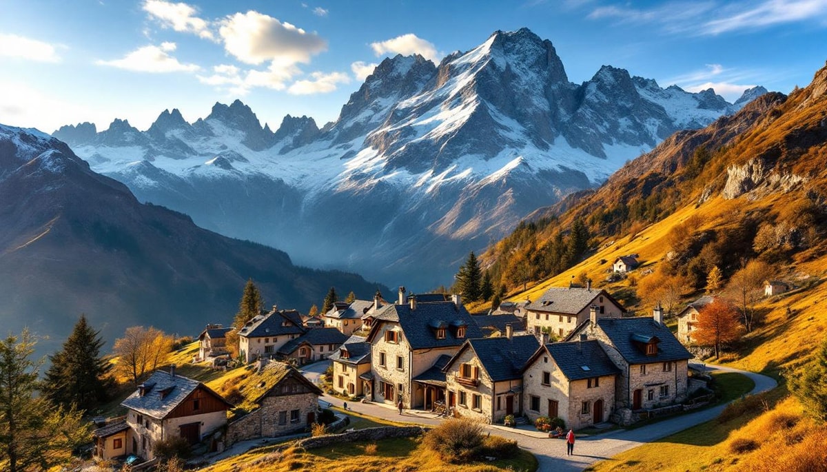 Ce village de 1130 habitants forme les guides d'alpinisme depuis 1909
