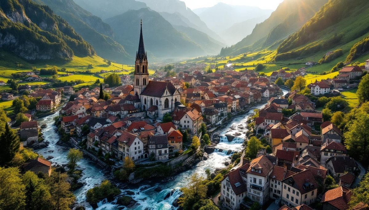 Les Hautes-Pyrénées abritent ce village de 1101 habitants sur 1,76 km²
