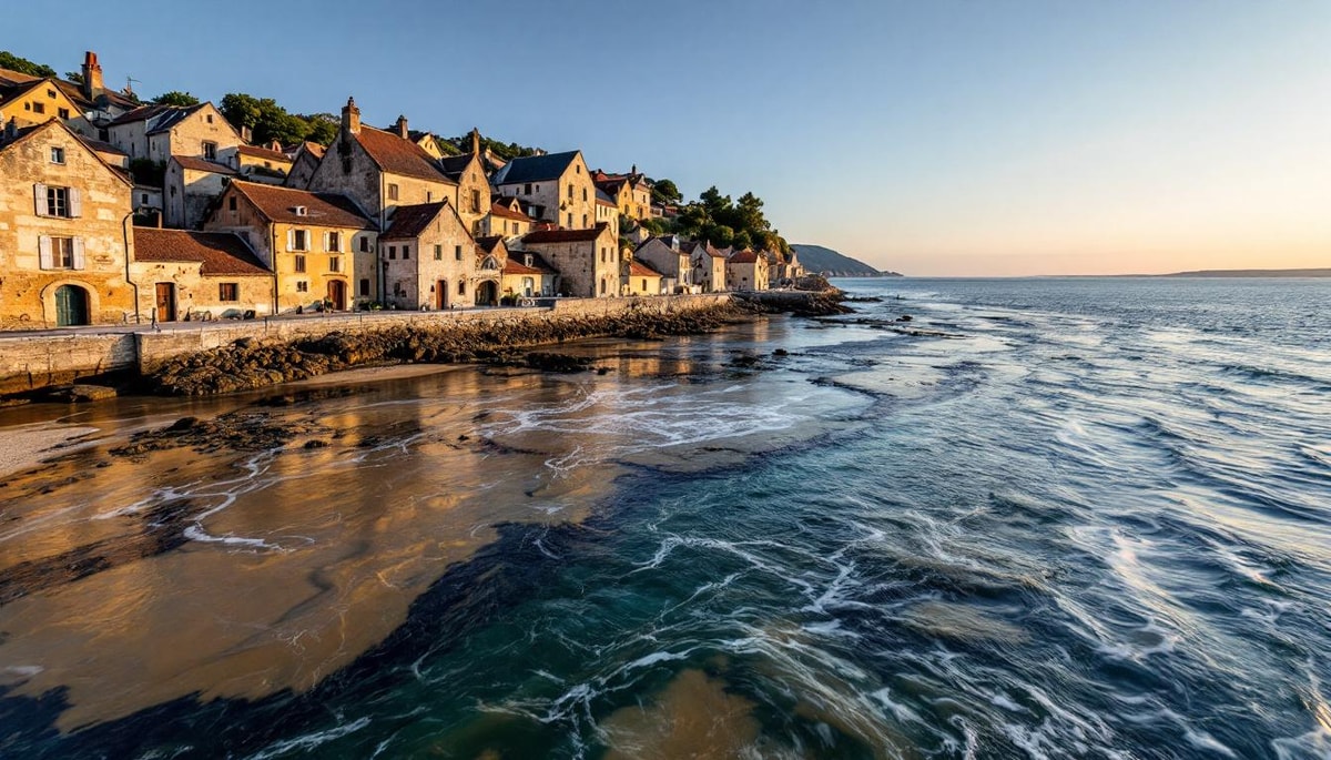 Le seul village français à l'embouchure du plus vaste estuaire d'Europe
