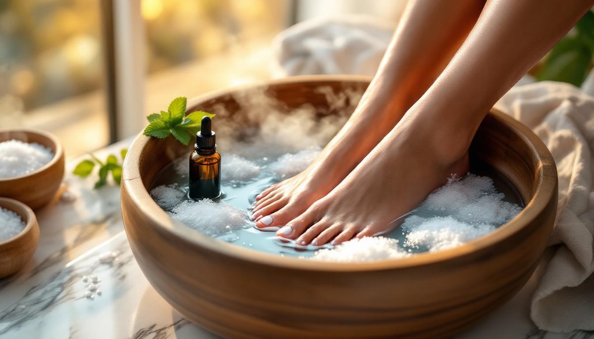 Avant la rentrée, libérez vos pieds de 6 mois de toxines avec ce bain détox au sel d'Epsom
