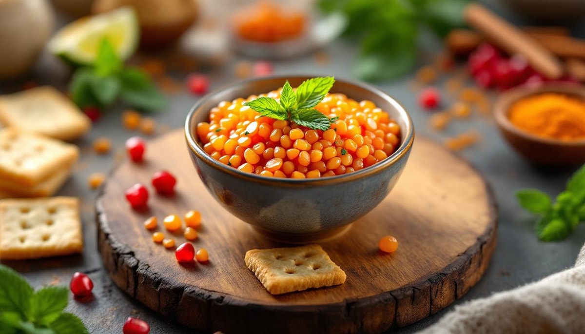 Ce caviar de lentilles corail transporte vos papilles en Orient
