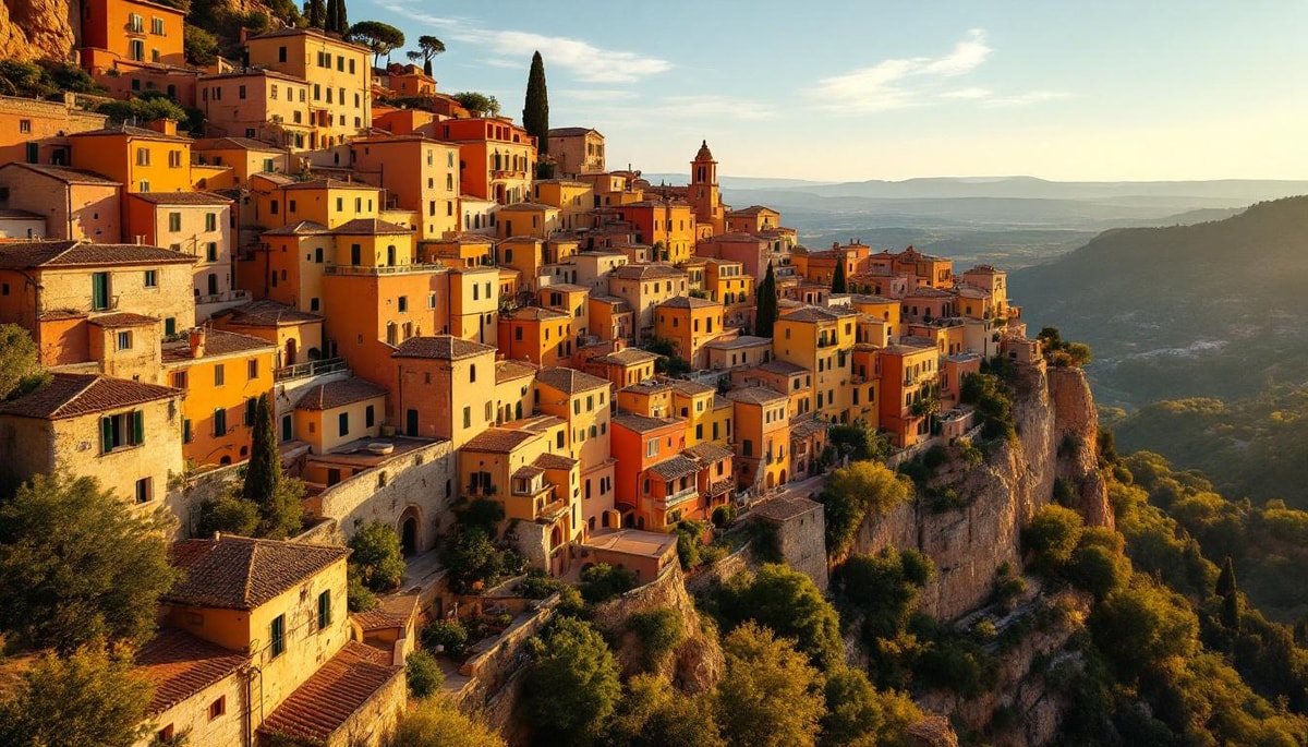 Ce village du Vaucluse où 1339 habitants vivent sur de l'ocre vieille de 110 millions d'années
