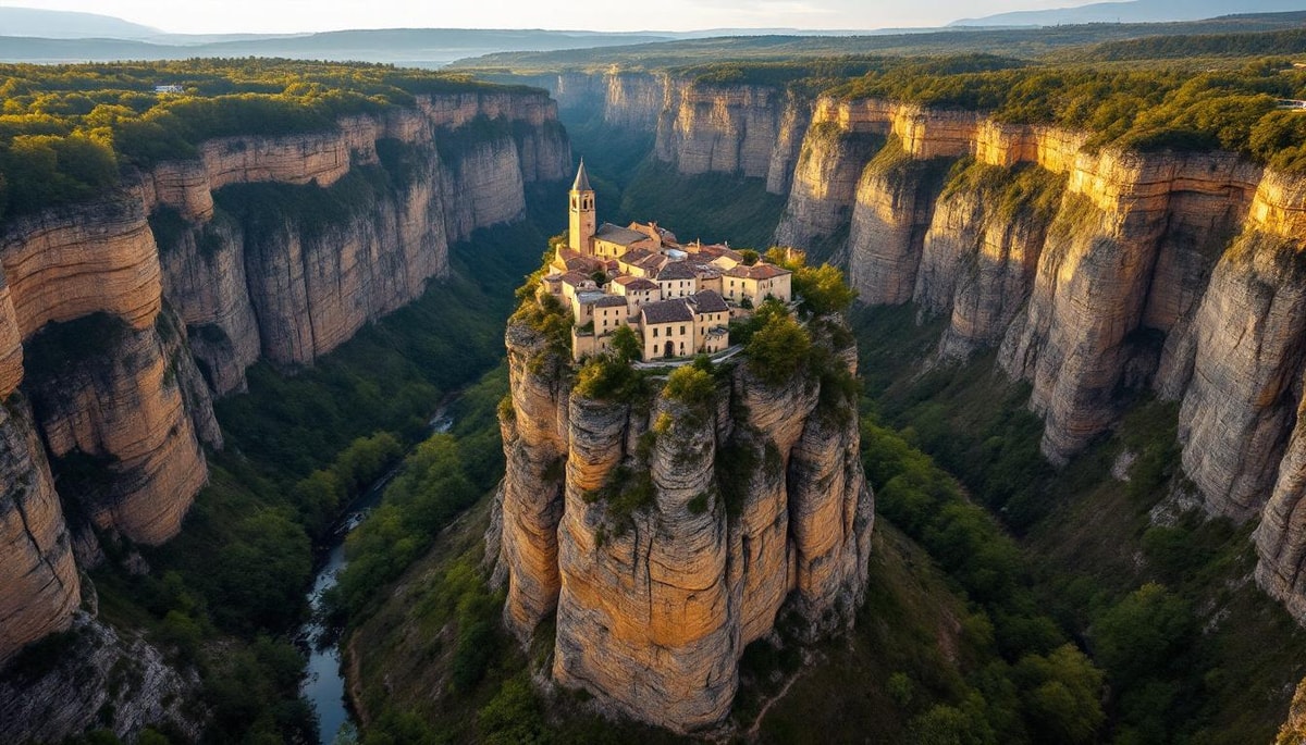 Ce canyon de l'Aveyron détient le record français avec 400 mètres de diamètre
