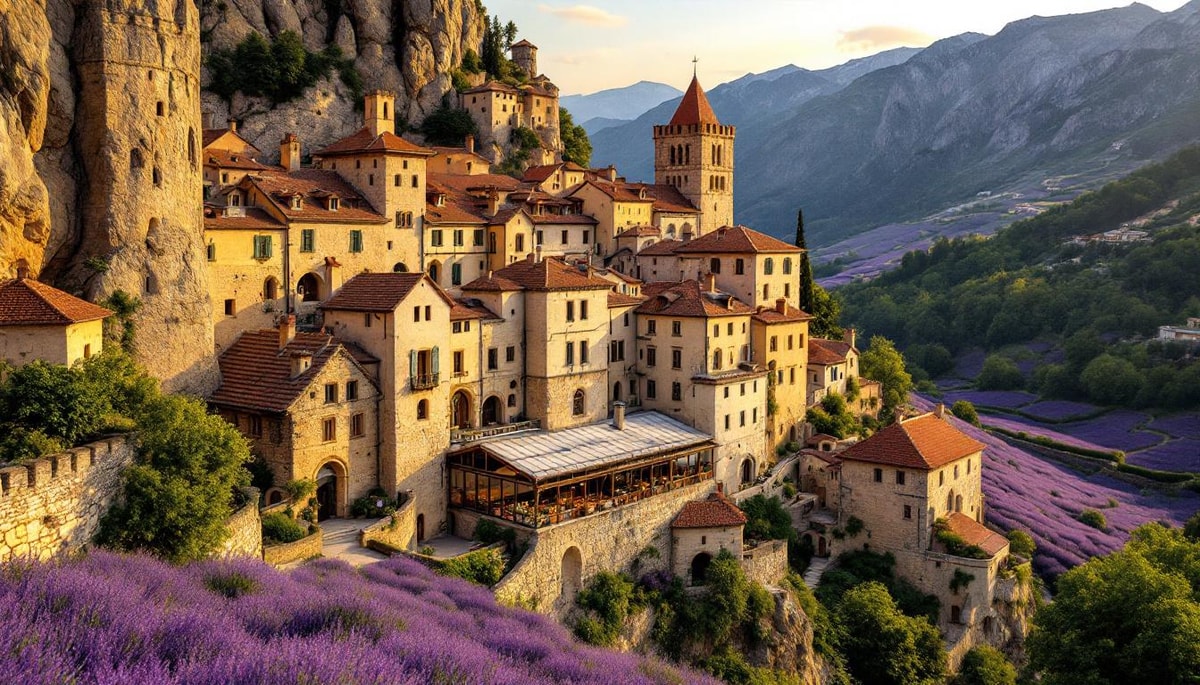 La Drôme abrite ce village de 444 habitants seul thermes Plus Beaux Villages
