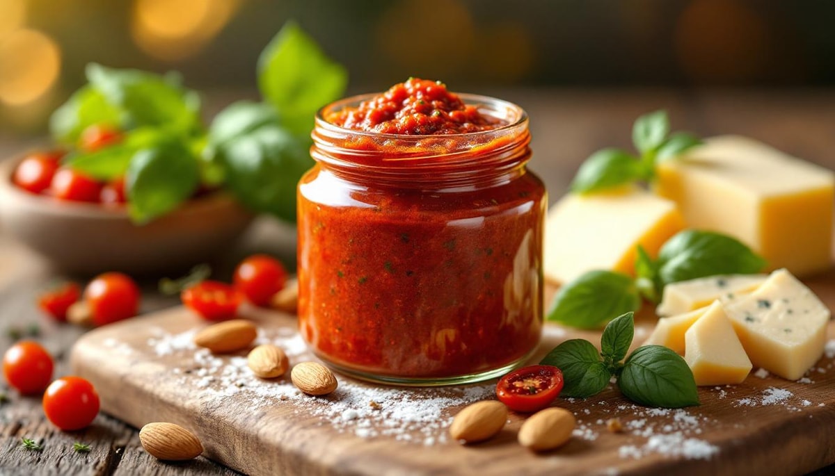Plus sain et 2 fois plus savoureux : ce pesto rosso détrône le classique
