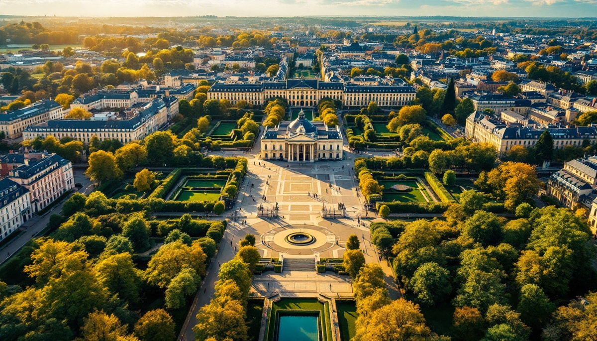 La seule ville française créée par un cardinal en 1631 sur 700 mètres
