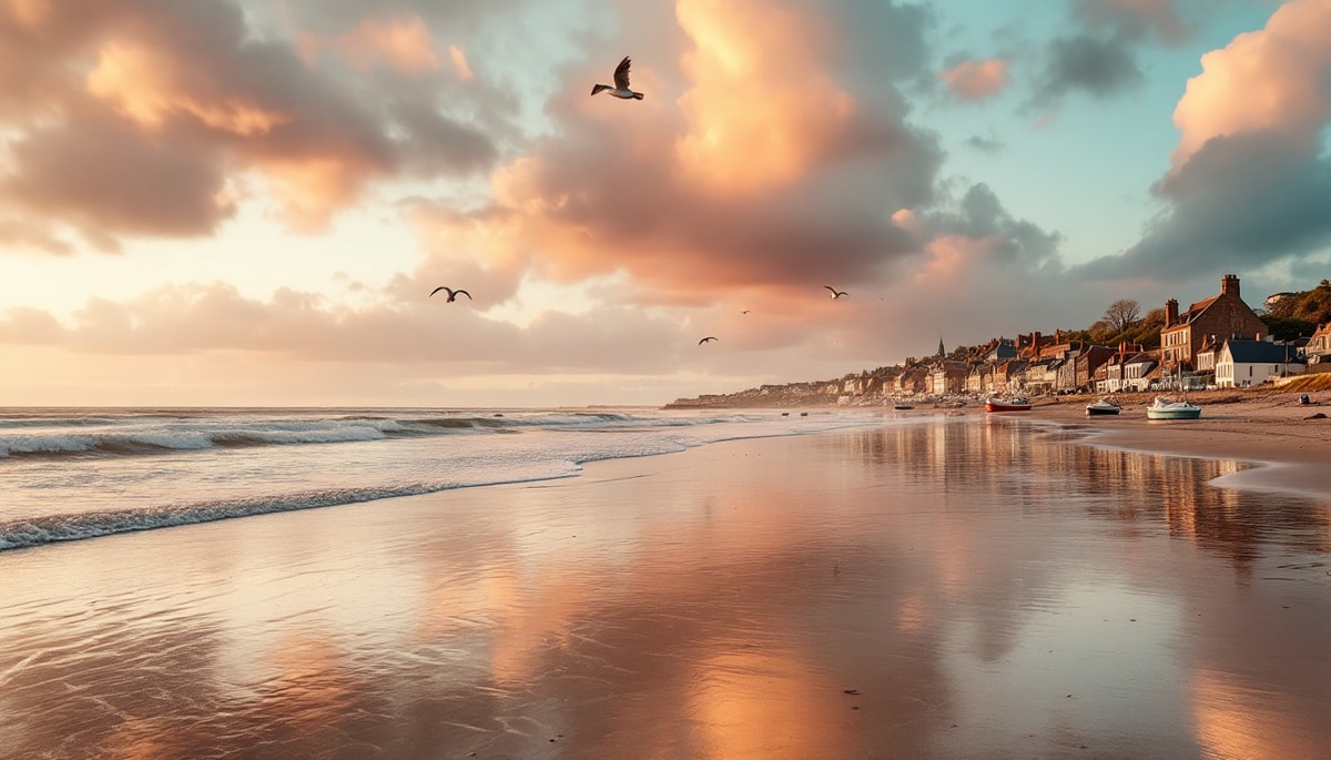 La plage la plus proche de Paris en train : 2h depuis Gare du Nord
