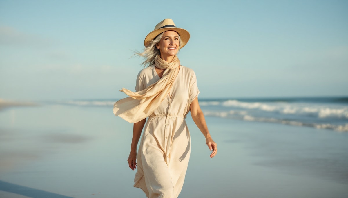 À 70 ans, elle m'a appris l'élégance en bord de mer, j'en suis bouche bée
