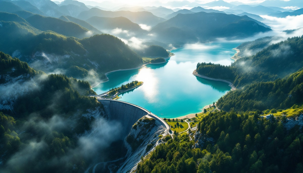 Voici le lac de 1600 hectares du Jura avec 35 km de berges pour la pêche
