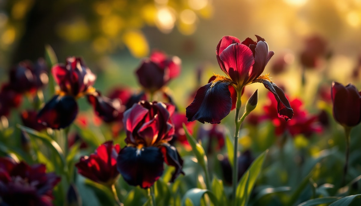 Ces fleurs noires transforment votre jardin en décor mystique : plantez-les en septembre pour 6 mois de magie
