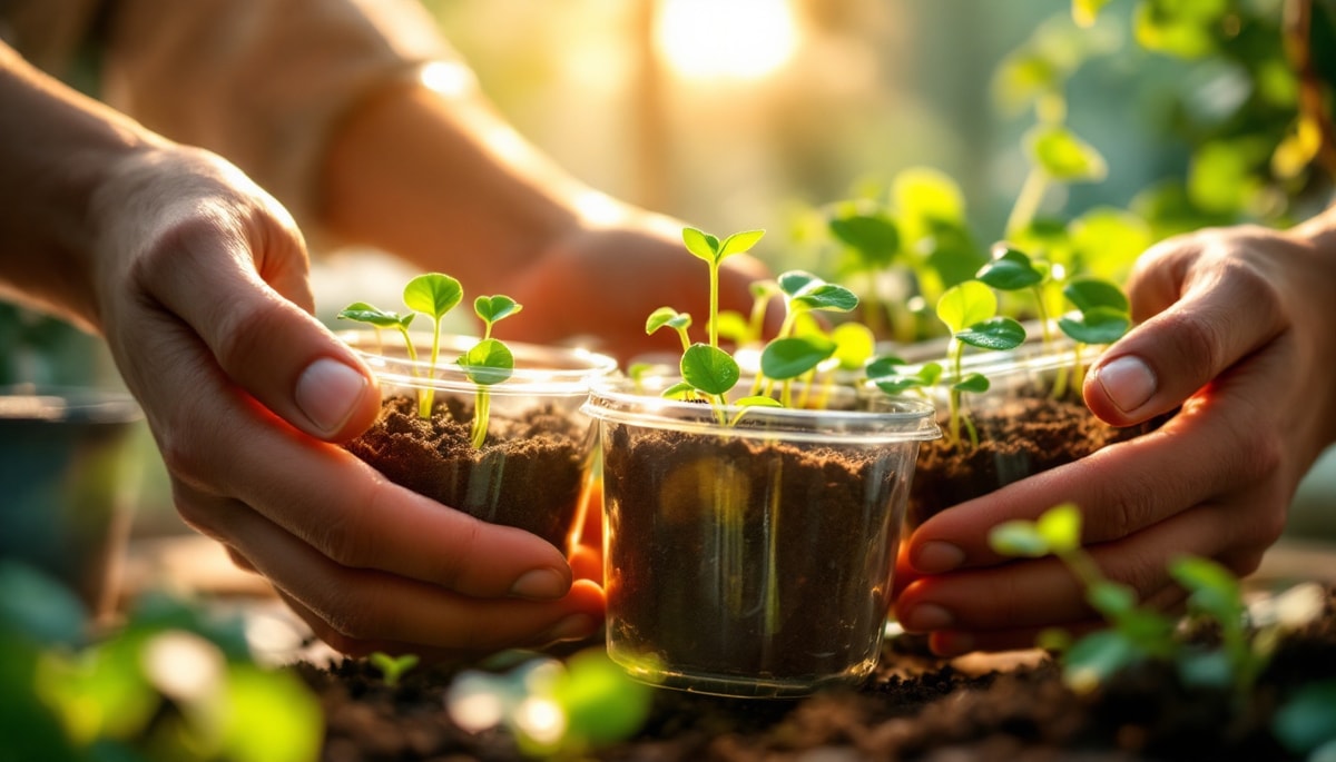 Arrêtez d'acheter des mini-serres : vos déchets plastiques deviennent une pépinière pro en 5 minutes