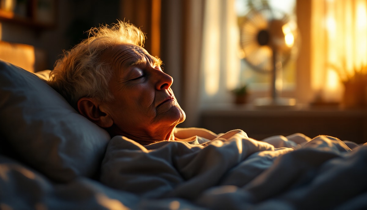 Seniors : cette routine nocturne avec ventilateur accélère la surchauffe après 65 ans