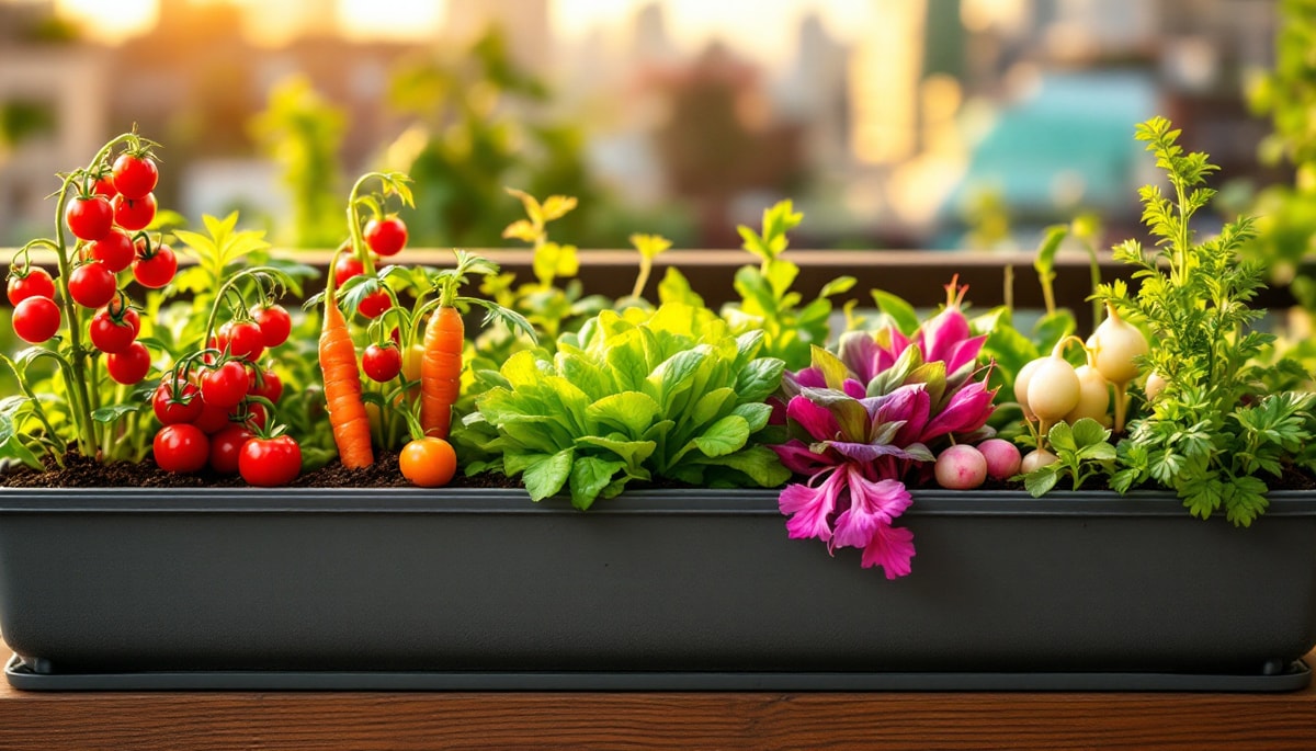 Ces mini-légumes magiques transforment votre balcon en jardin de conte : effet garanti en 45 jours