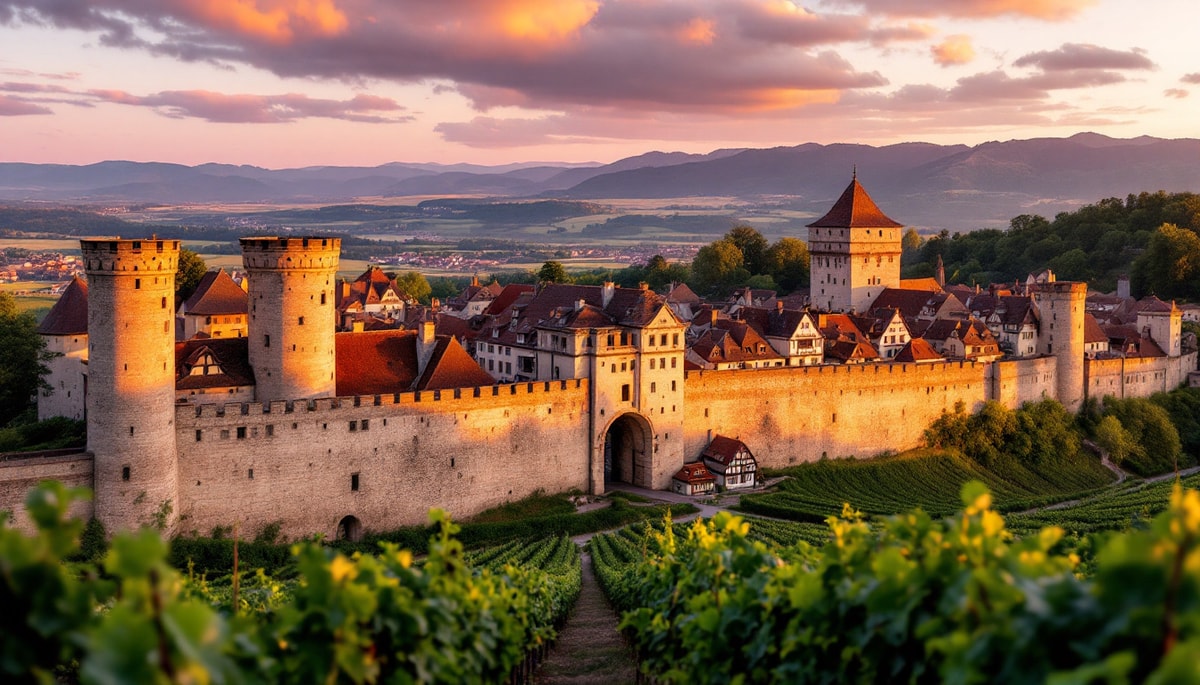 J'ai découvert ce village du Haut-Rhin avec 2 km de remparts du XIVe siècle
