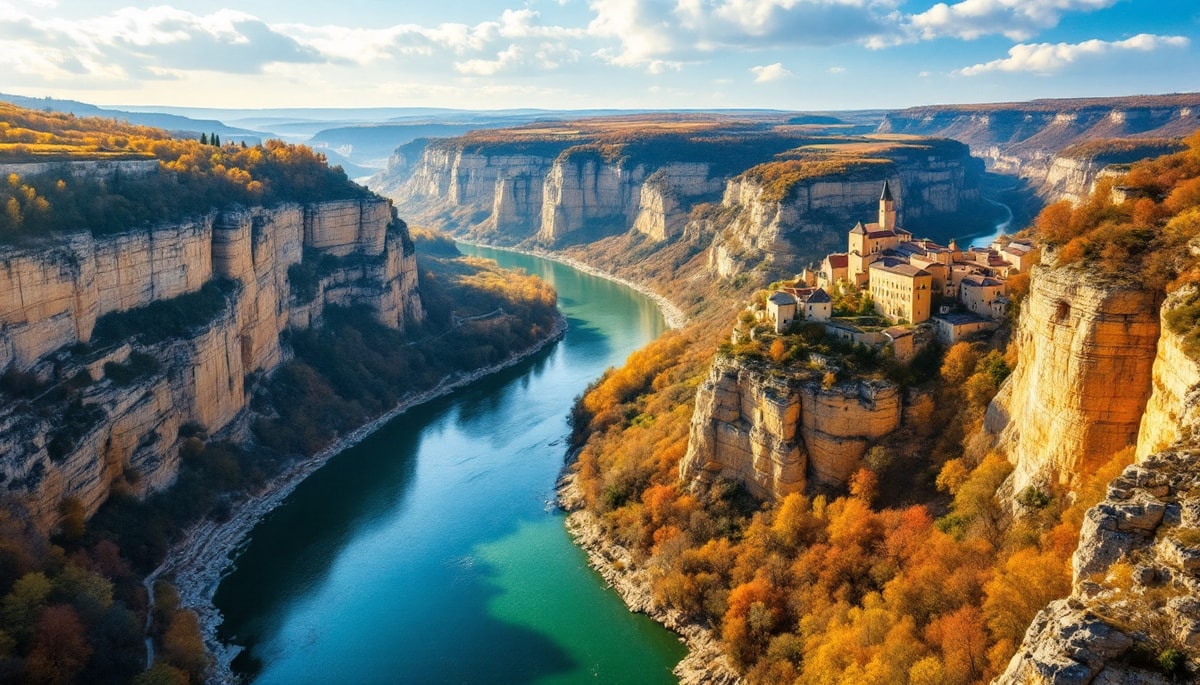 Cette rivière de 485 km traverse des plateaux calcaires de 200 millions d'années
