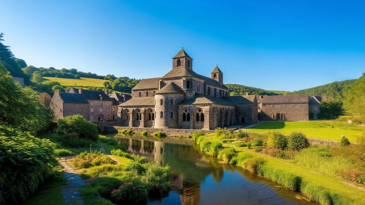 J'ai découvert ce village de 245 habitants avec le seul cloître roman d'Auvergne
