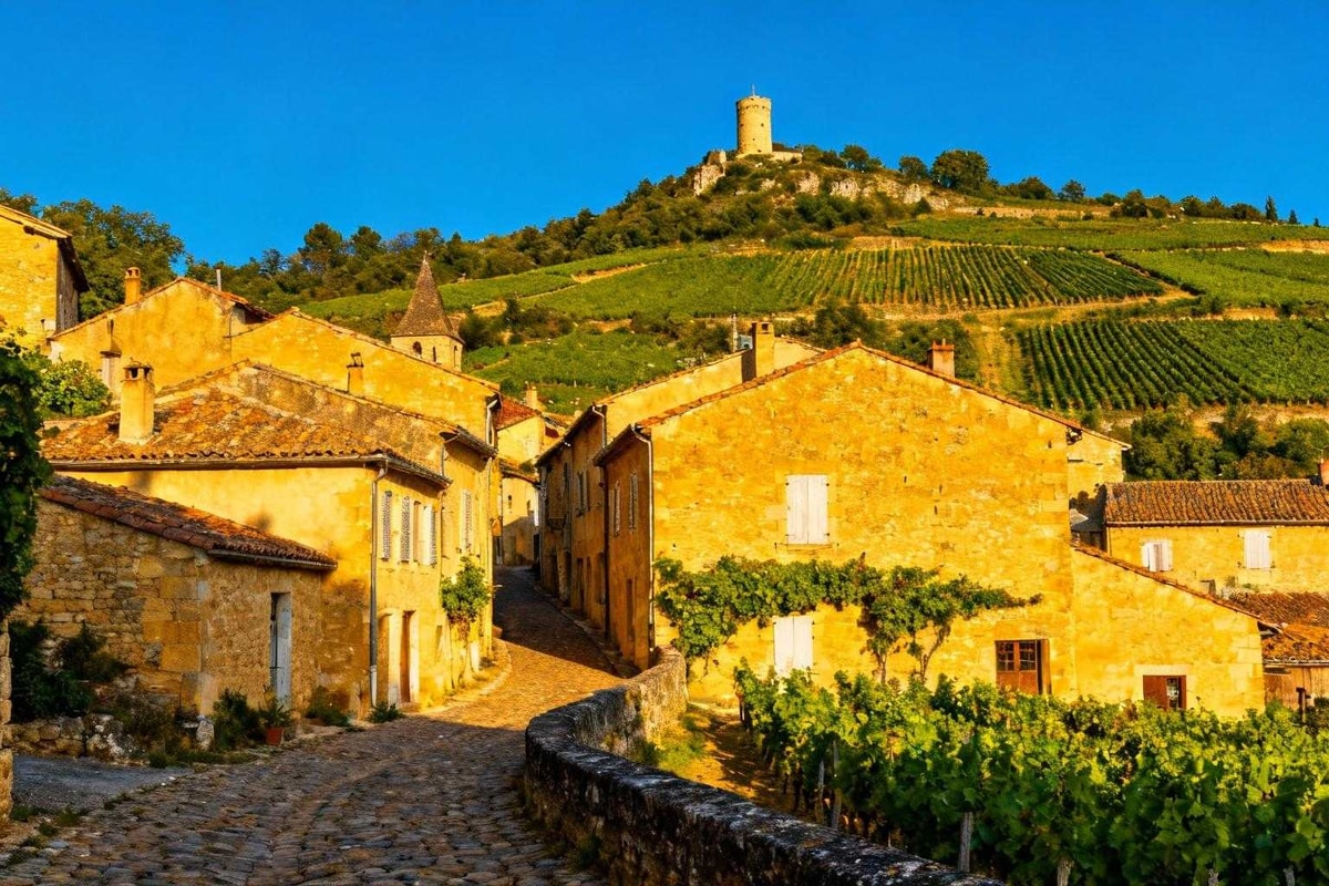 Ce village du Rhône est bâti en calcaire doré vieux de 174 millions d'années
