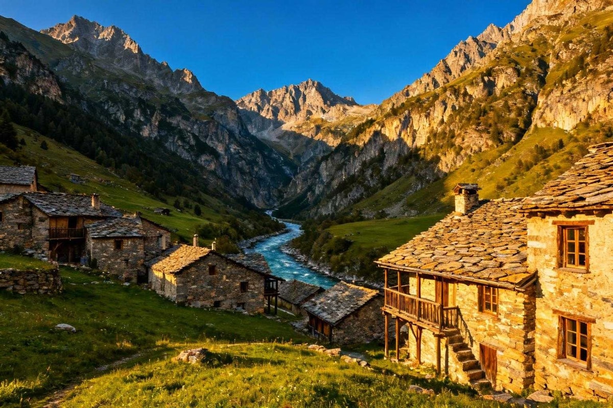 Bonneval-sur-Arc détient le record français avec 270 habitants à 1800 mètres
