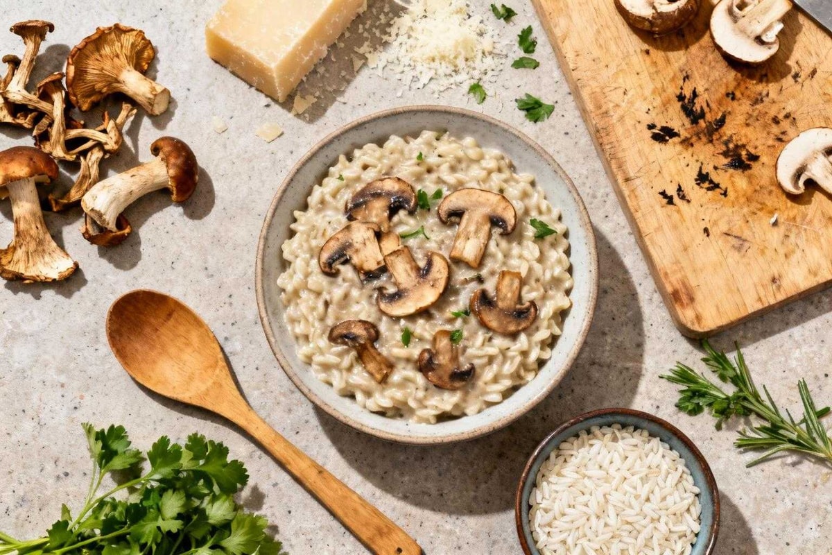 5 erreurs qui ruinent votre risotto aux cèpes sans que vous le sachiez
