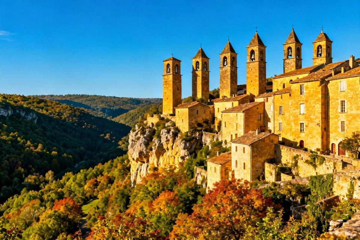 La Dordogne abrite ce village aux 7 clochers sur 1 310 habitants
