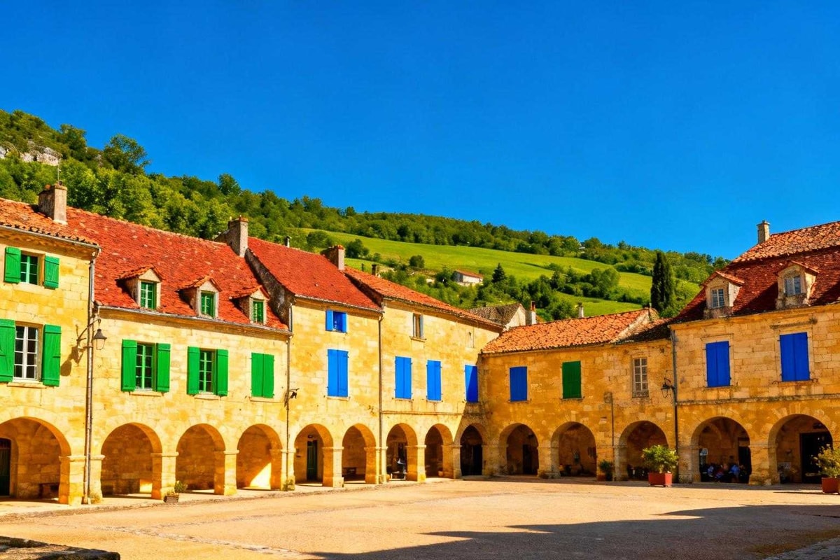 Cette bastide de 442 habitants abrite la plus forte densité de monuments classés
