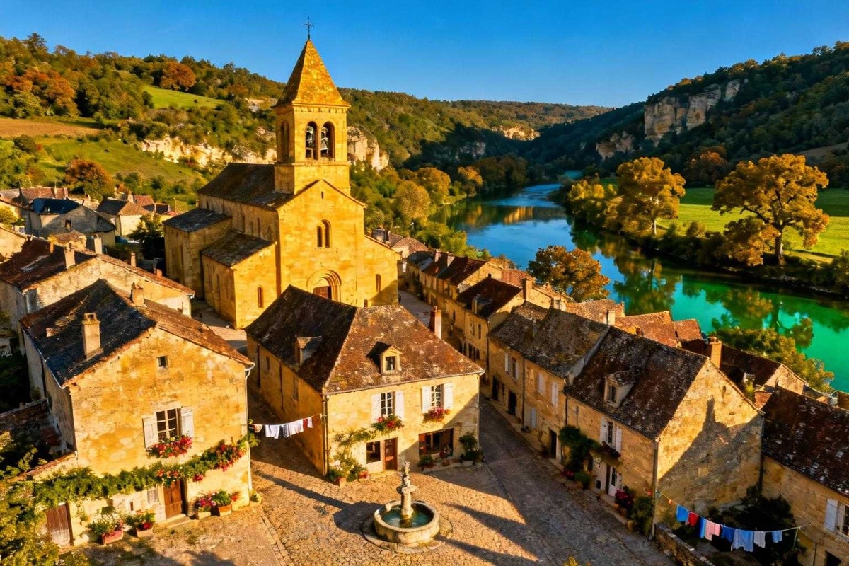 Voici Saint-Léon-sur-Vézère où 30 concerts résonnent chaque été dans une église du XIIe siècle
