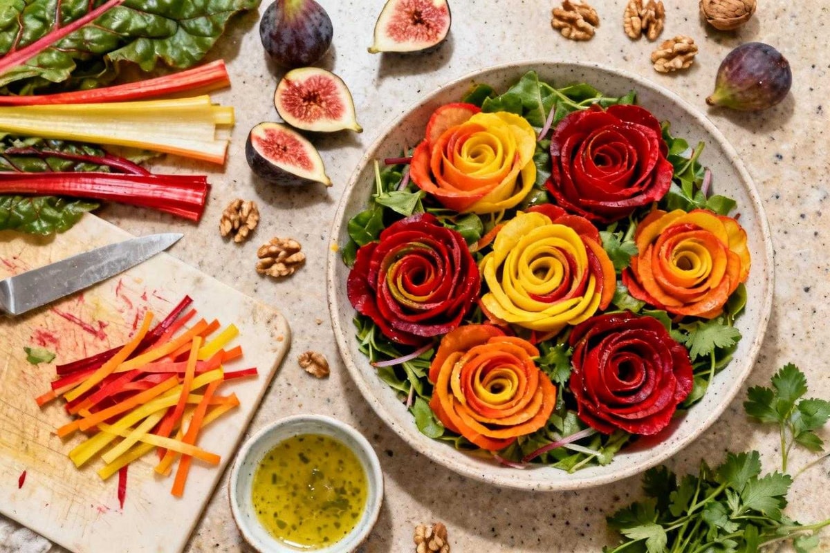 Cette explosion de couleurs transforme les bettes en salade 5 étoiles
