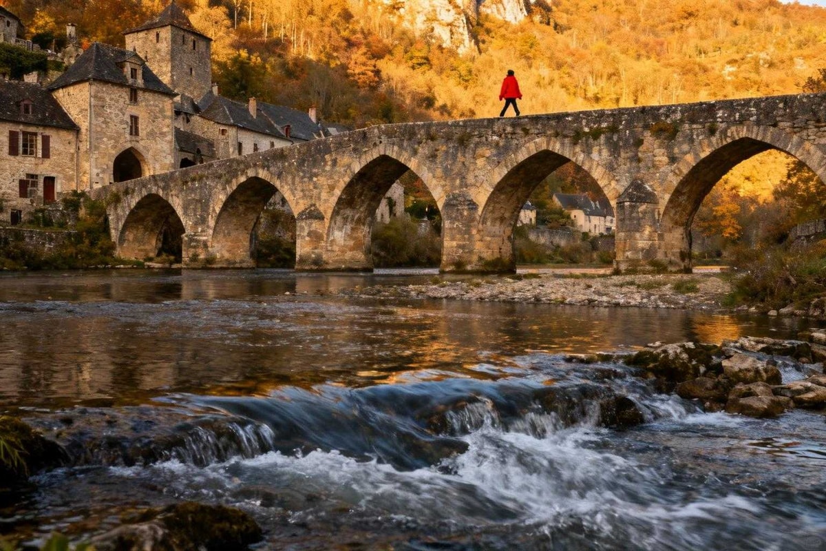 Le seul village où un architecte a restauré château et pont en 8 ans
