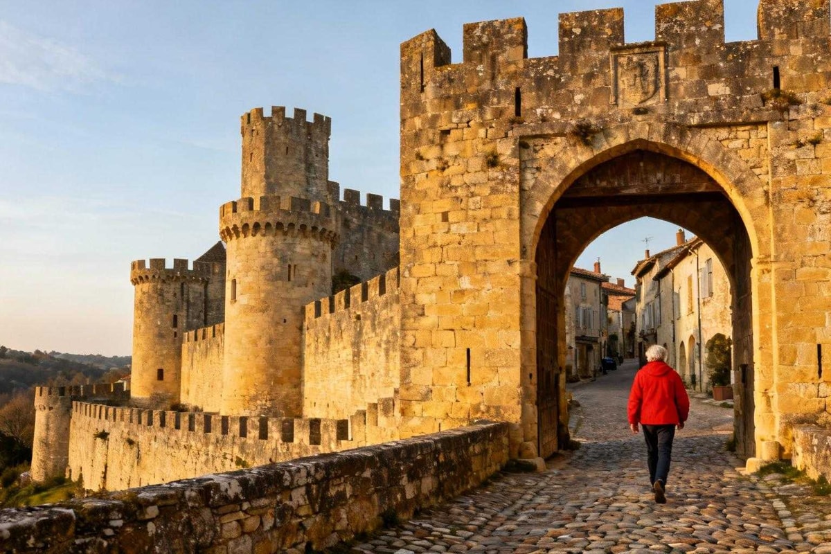Ce village fortifié du Gers abrite 180 habitants dans ses remparts du 13e siècle
